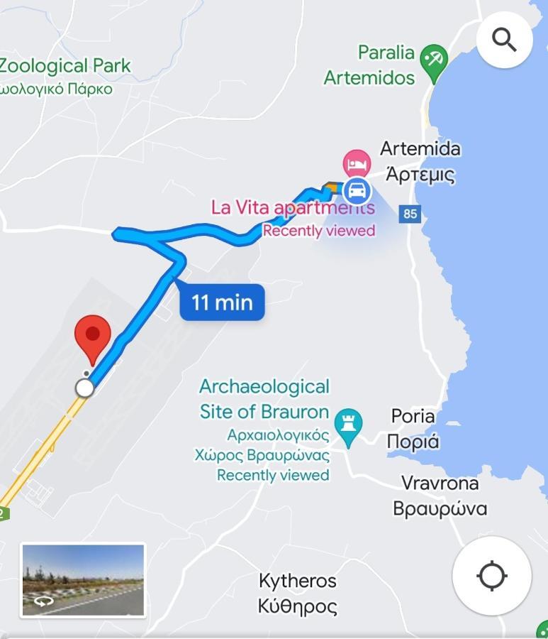 ארטמידה La Vita Apartments-Near Airport & Sea מראה חיצוני תמונה